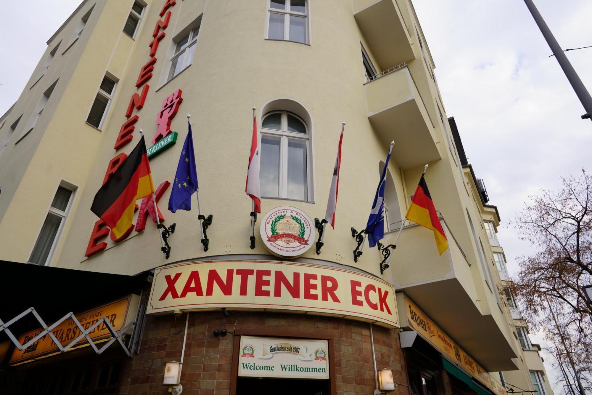 Hotel Pension Xantener Eck Berlino Esterno foto